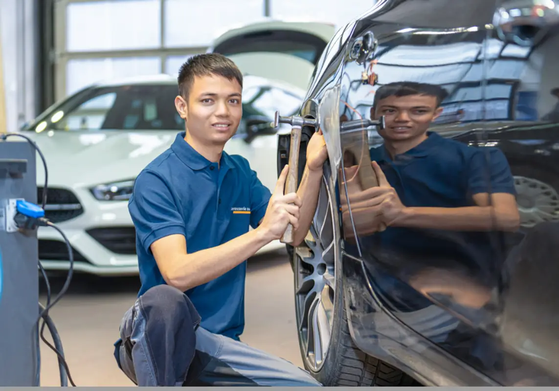 Beruf Carrosseriereparateur/Carrosseriereparateurin EFZ